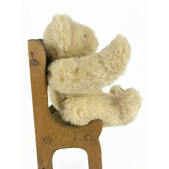 Vermont Teddy Bear Plush Classic Jointed Brown Made in USA 15 Inches - Picture 4 of 10